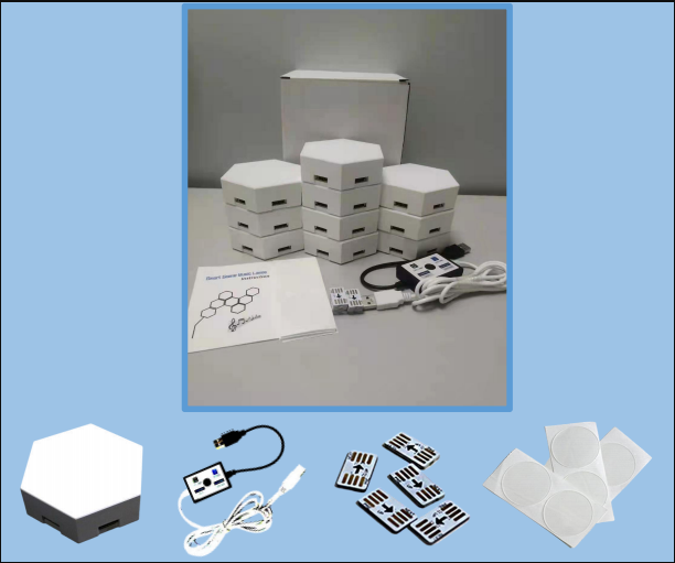 Hexagon Sound Sensor Light