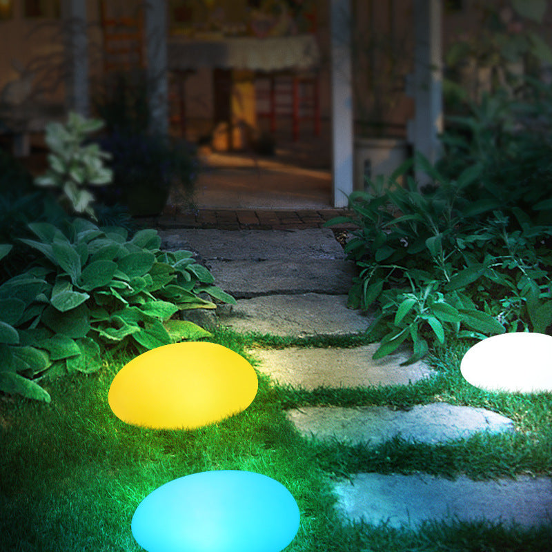 Stone LED Grass Lamps