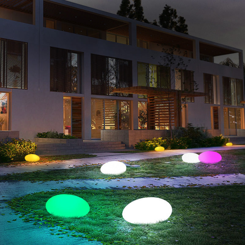 Stone LED Grass Lamps