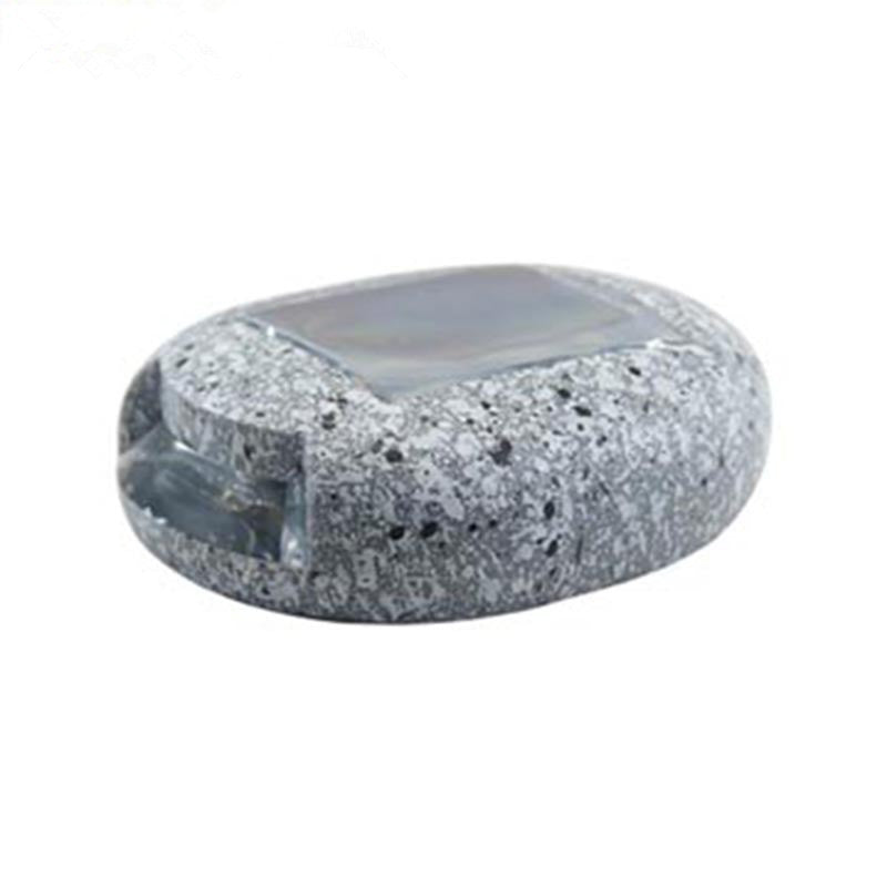 Outdoor Cobble Stone Lamp Decor