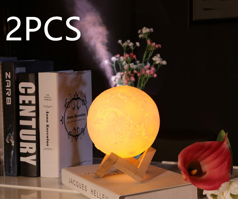 Moon Night Light Humidifier