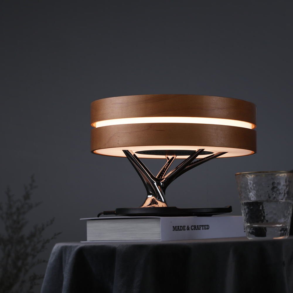 Professional Designed Maple Lamp - Featuring Wireless Charging!