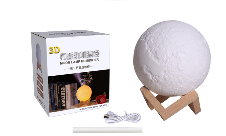 Moon Night Light Humidifier