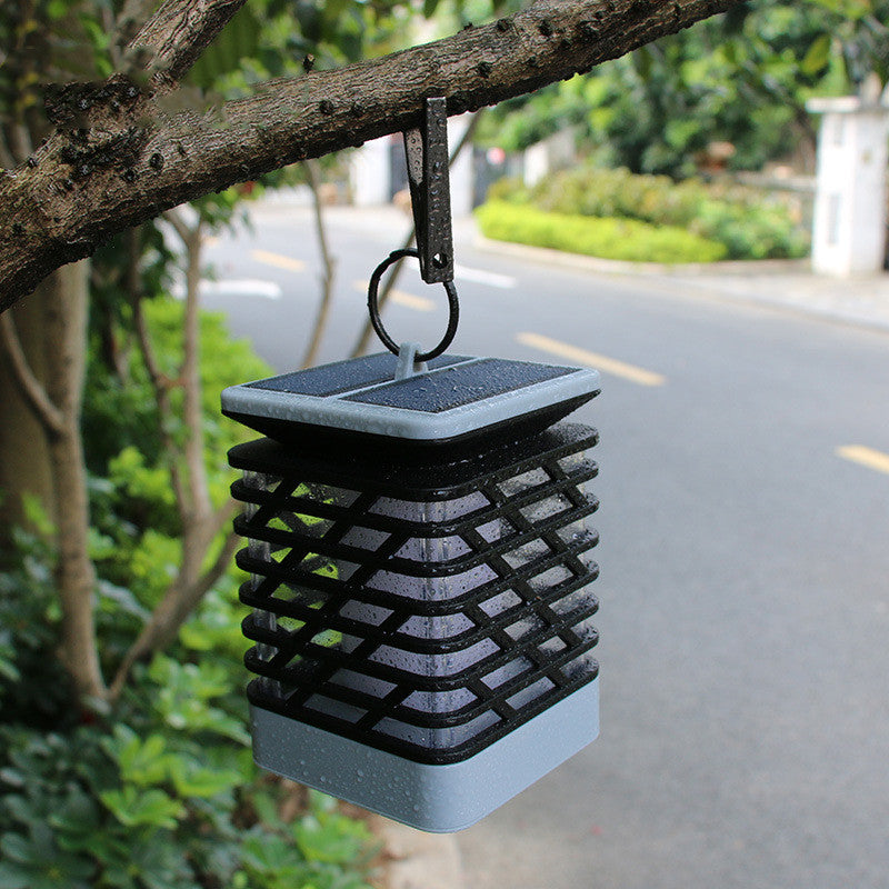 Candle Flame Garden Lamp
