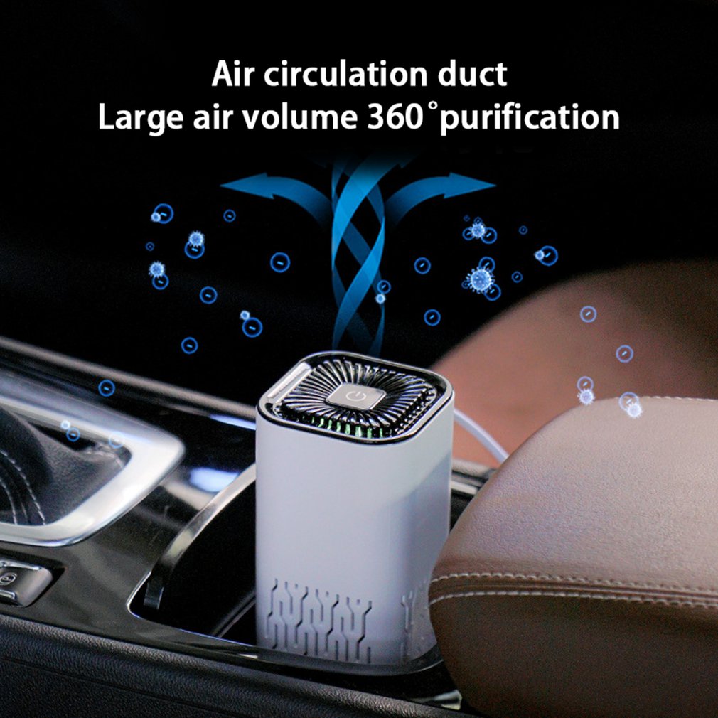 Car Air Purifier/Humidifier - Remove Formaldehyde Dust Smoke & Freshen your car/home
