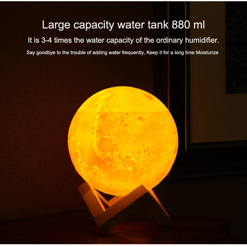 Moon Night Light Humidifier