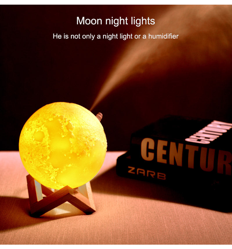 Moon Night Light Humidifier