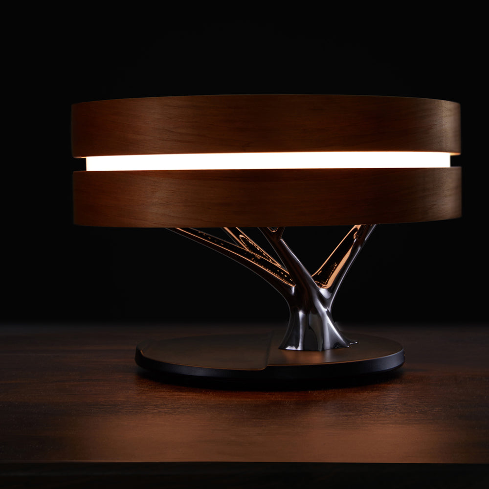 Professional Designed Maple Lamp - Featuring Wireless Charging!
