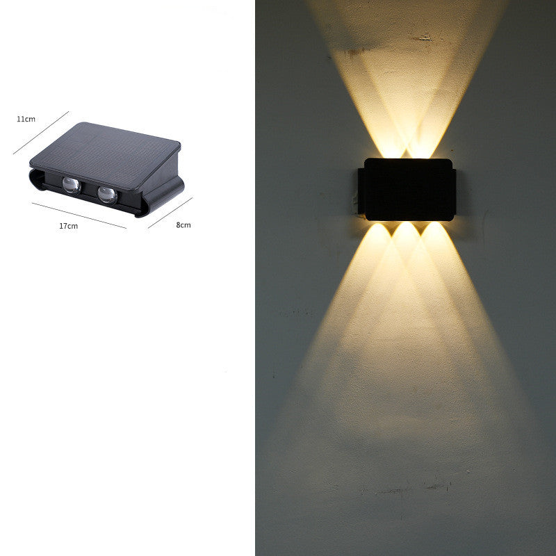 Solar Powered Wall lamp - Modern Design