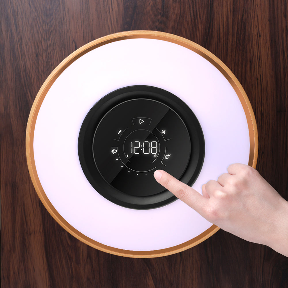 Professional Designed Maple Lamp - Featuring Wireless Charging!