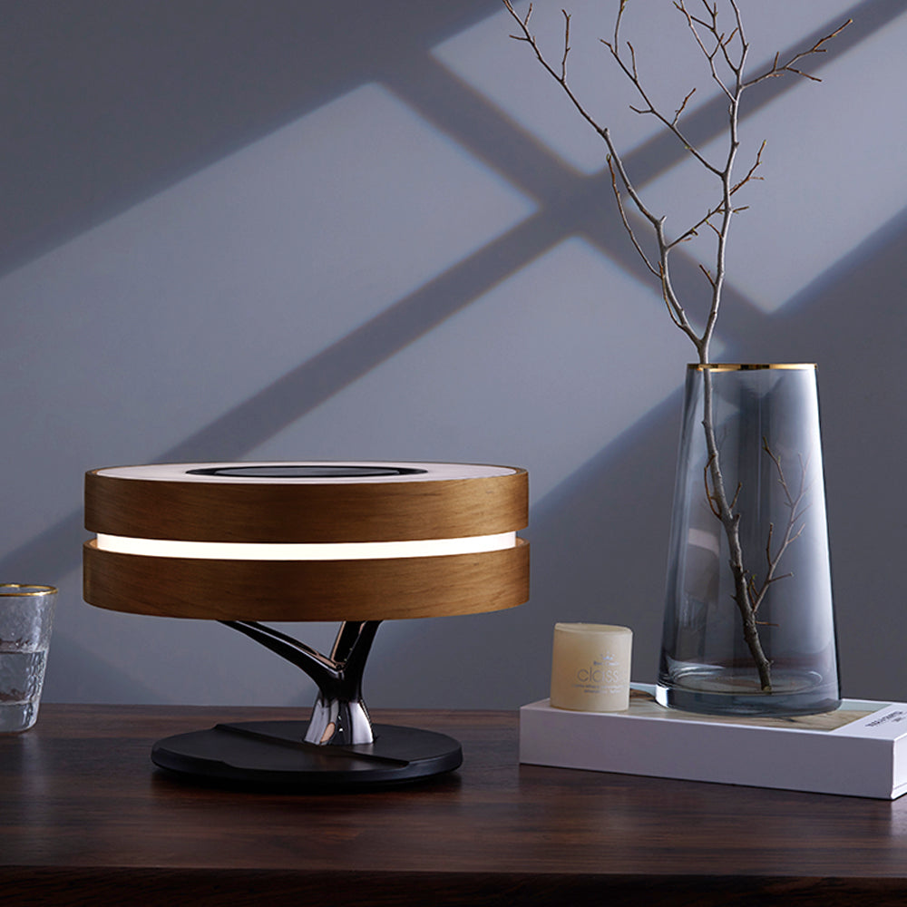 Professional Designed Maple Lamp - Featuring Wireless Charging!