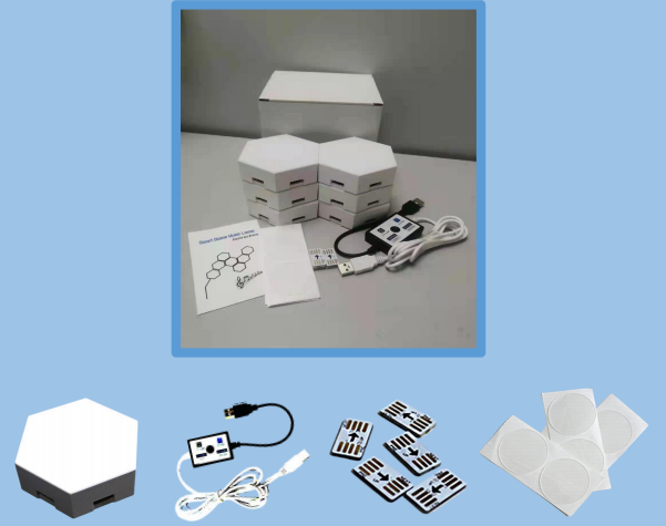 Hexagon Sound Sensor Light