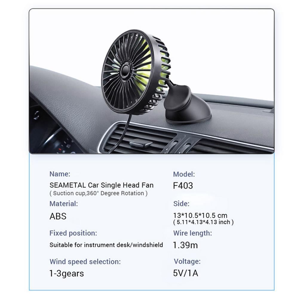 Mini Car Electric Fan - On the go Air Conditioner