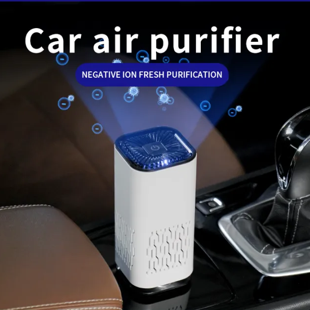 Car Air Purifier/Humidifier - Remove Formaldehyde Dust Smoke & Freshen your car/home