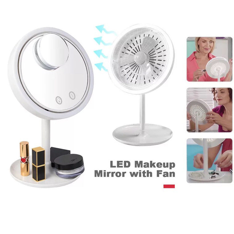 Makeup Mirror - Built in Fan