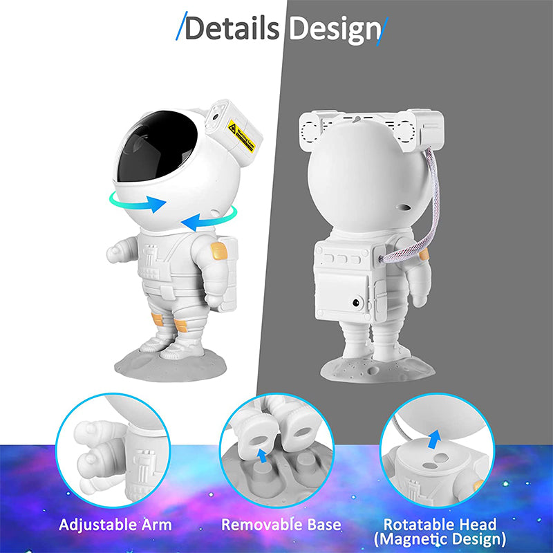 Star Galaxy Projector - Astronaut Lamp, Bedroom Decoration