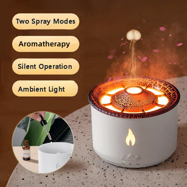 Ultrasonic Oil Humidifier - Volcano Edition