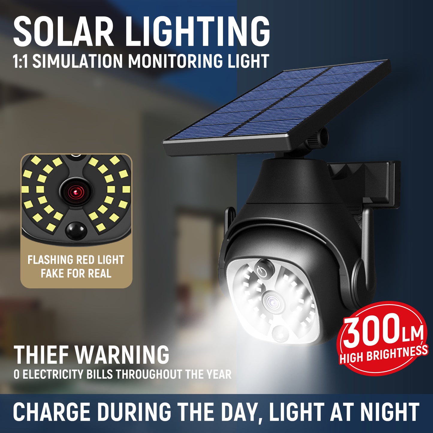 Powerful Waterproof Courtyard Lights