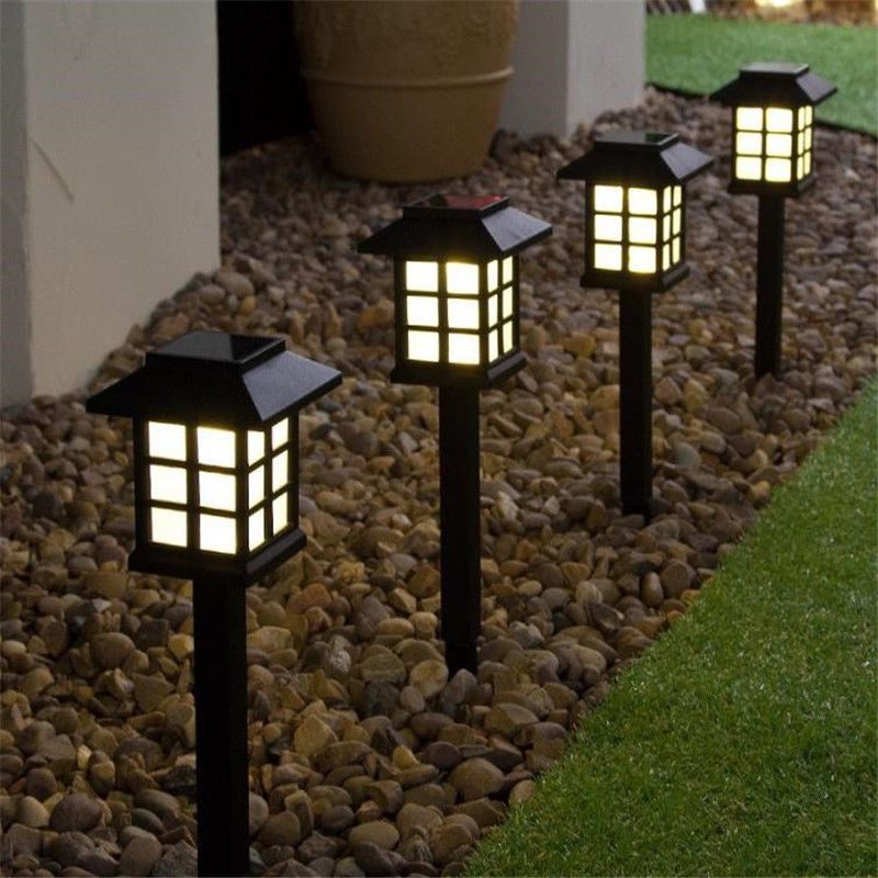 Sleek Solar Square Garden Lights