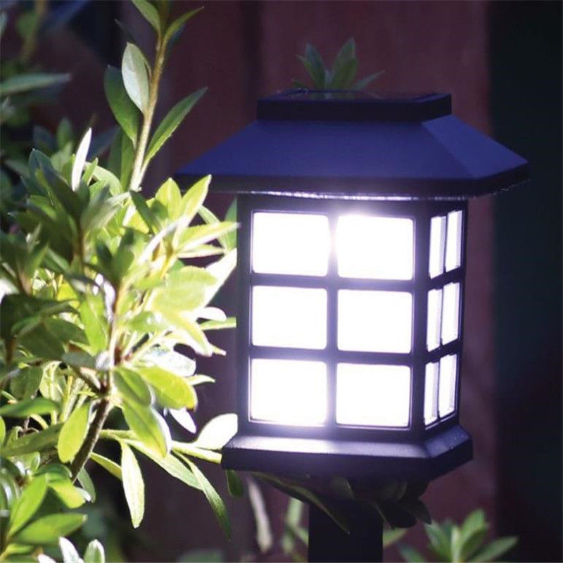 Sleek Solar Square Garden Lights