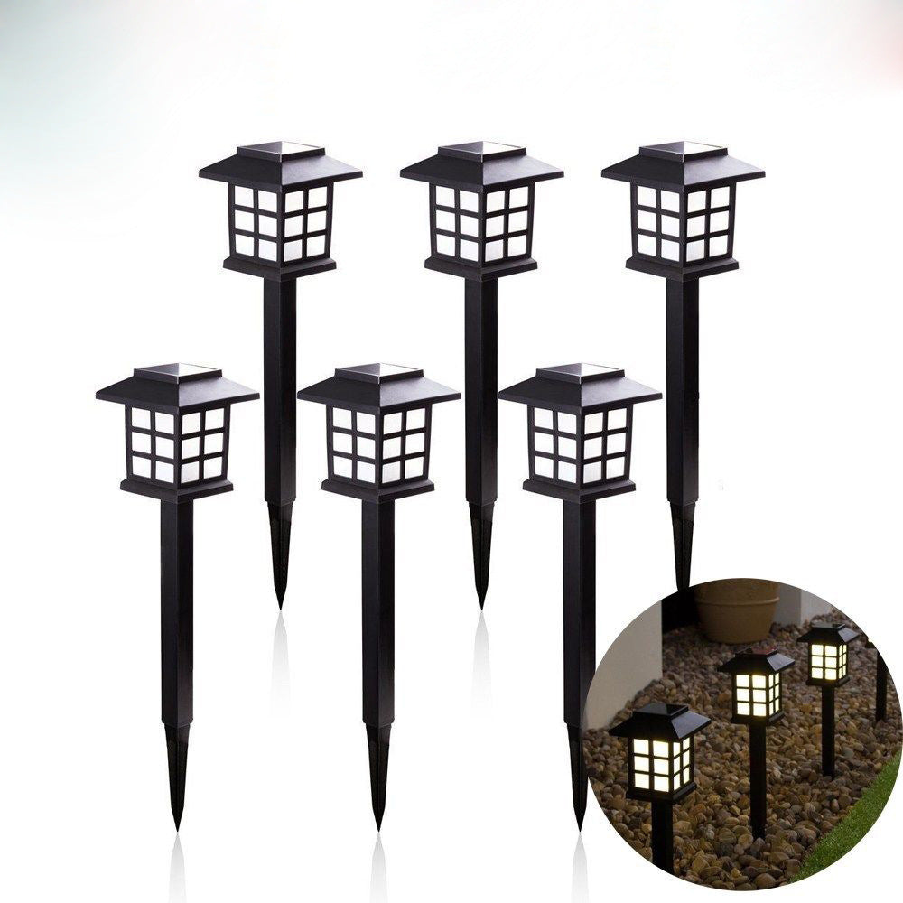 Sleek Solar Square Garden Lights