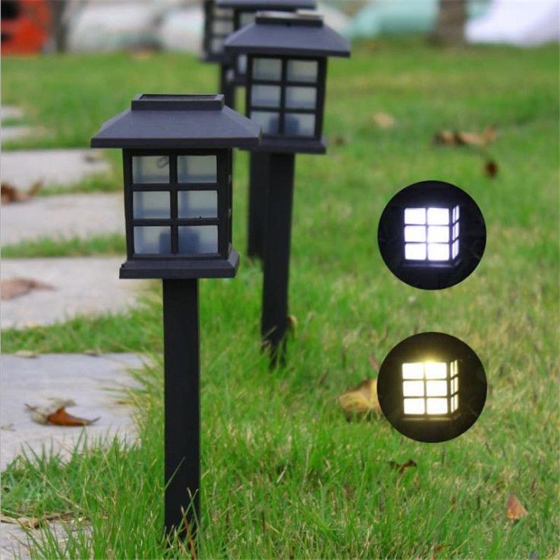 Sleek Solar Square Garden Lights