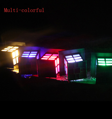 Sleek Solar Square Garden Lights
