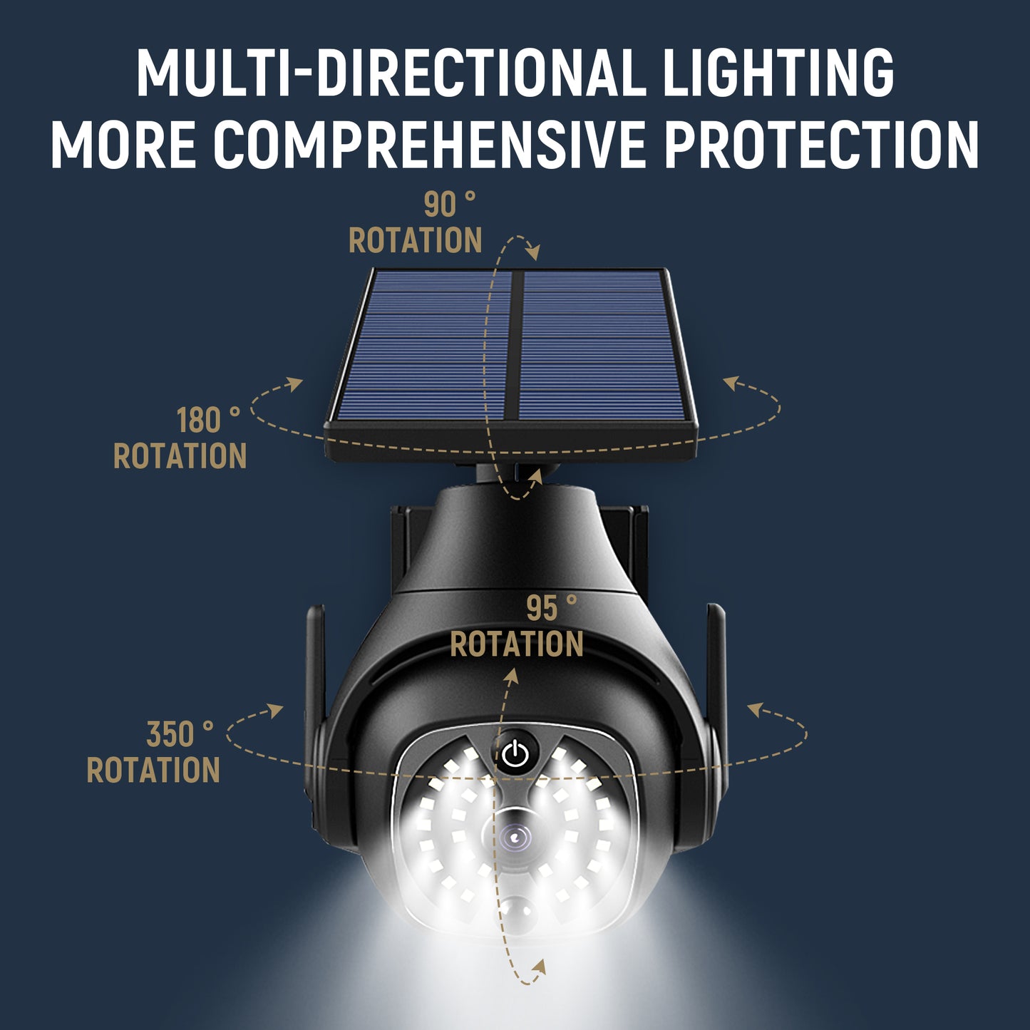 Powerful Waterproof Courtyard Lights