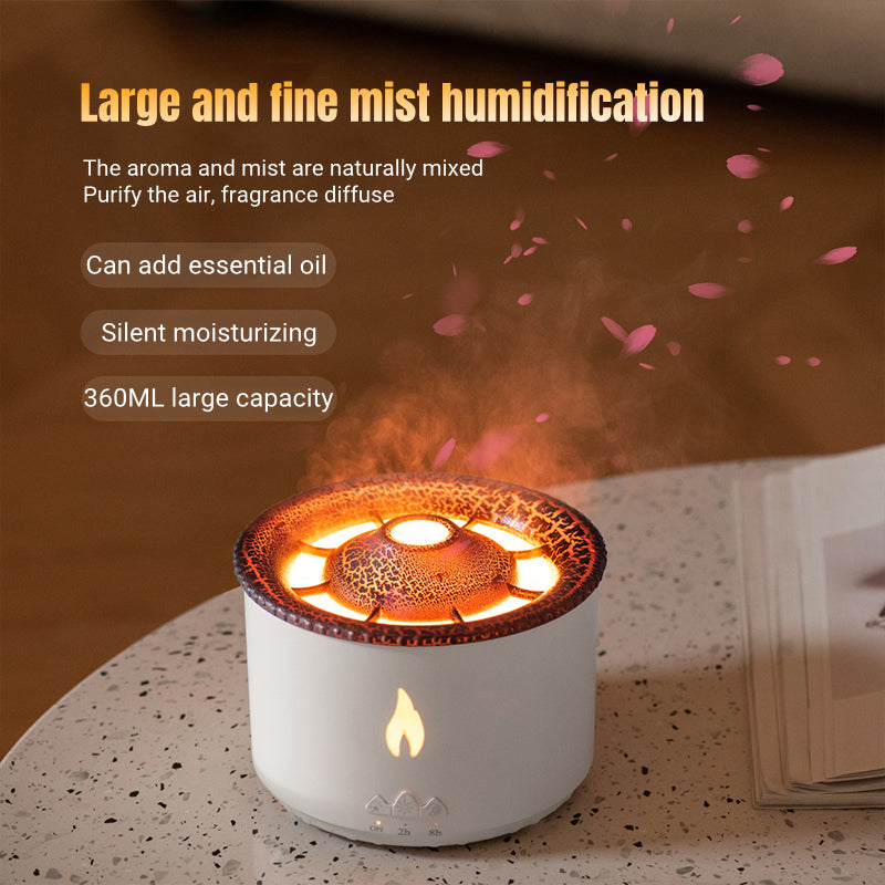 Ultrasonic Oil Humidifier - Volcano Edition