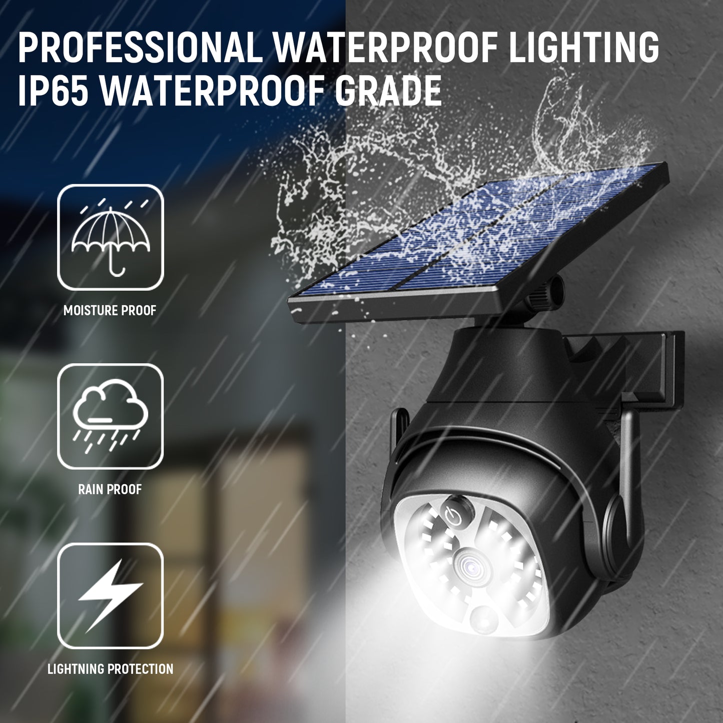 Powerful Waterproof Courtyard Lights